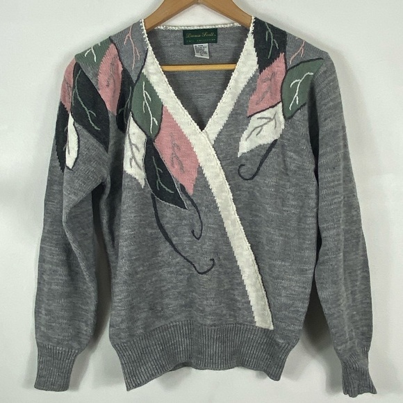 Vintage Danna Scott 70’S 80’s Embroidery Sweater - Picture 1 of 5